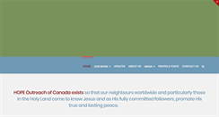Desktop Screenshot of hopeoutreach.ca